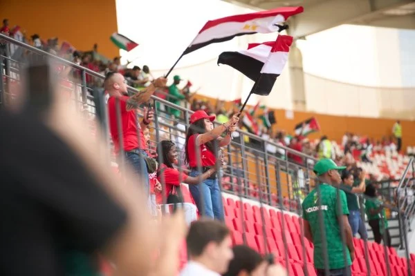 soccer stadium crowd